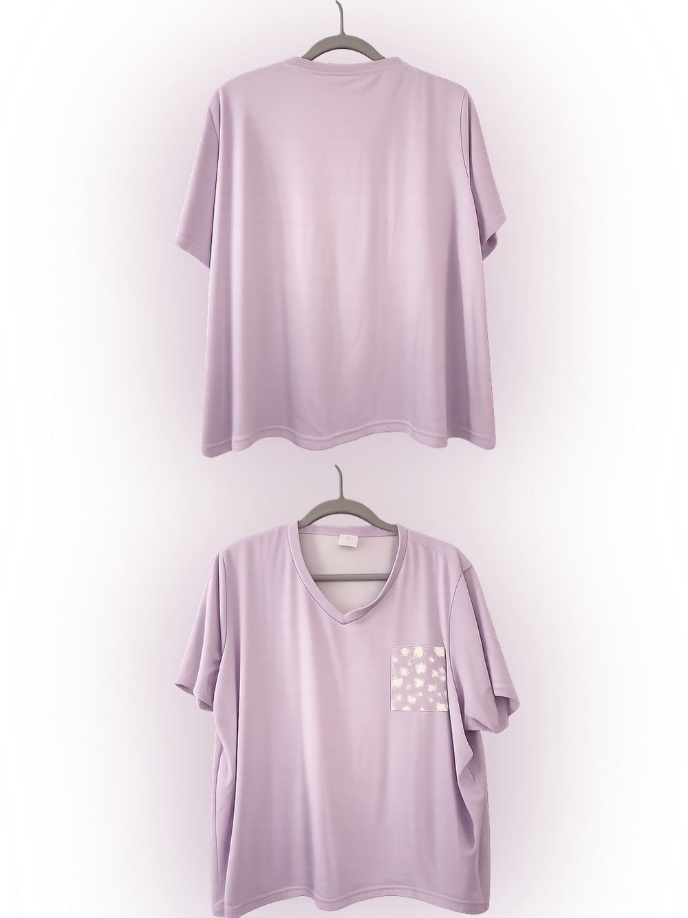 Real Essentials Lilac Pajama Top